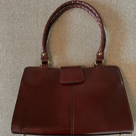 Patricia Nash Rienzo satchel shoulder bag purse leather - Picture 3 of 11